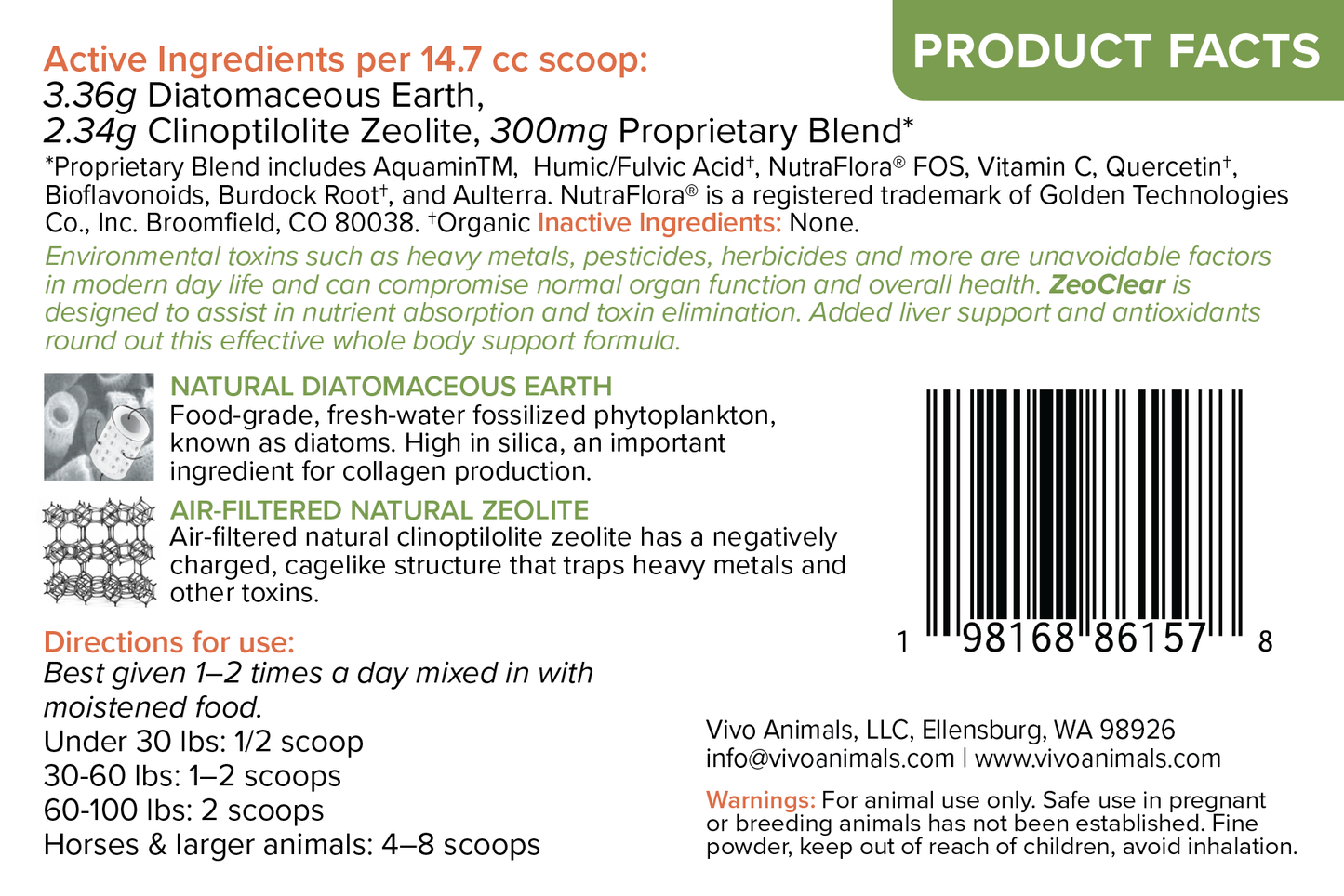 ZeoClear - Wholesale